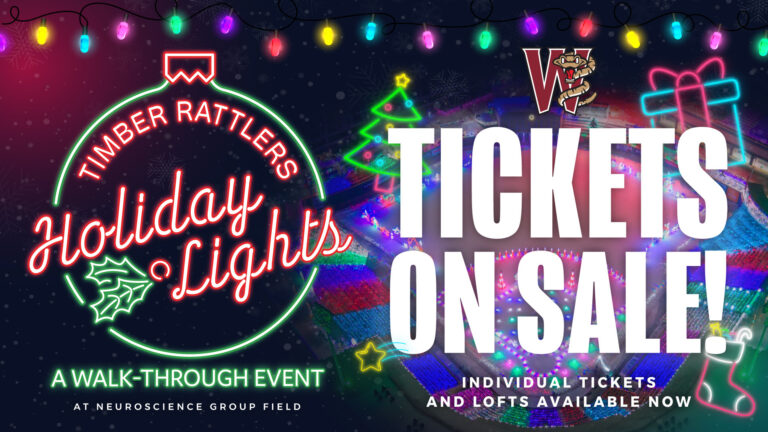 Timber Rattlers Holiday Lights